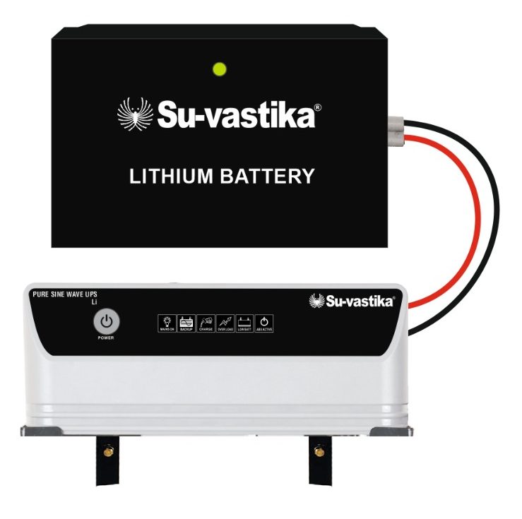 Su-vastika Inbuilt Lithium UPS Mobile App